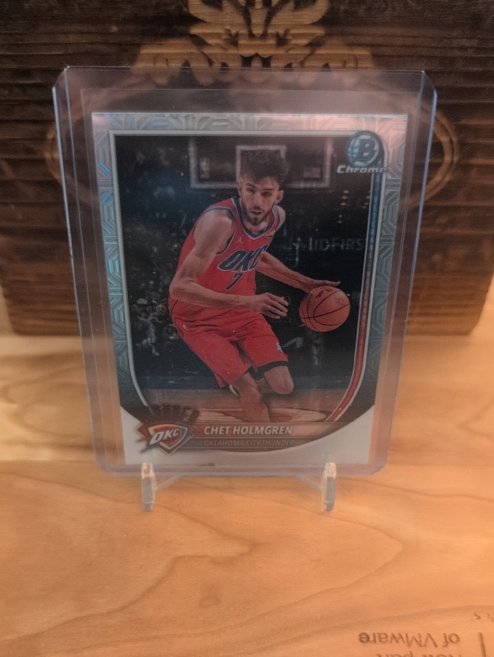 2025-26 Bowman Chrome Chet Holmgren Mojo Refractor Pistons
